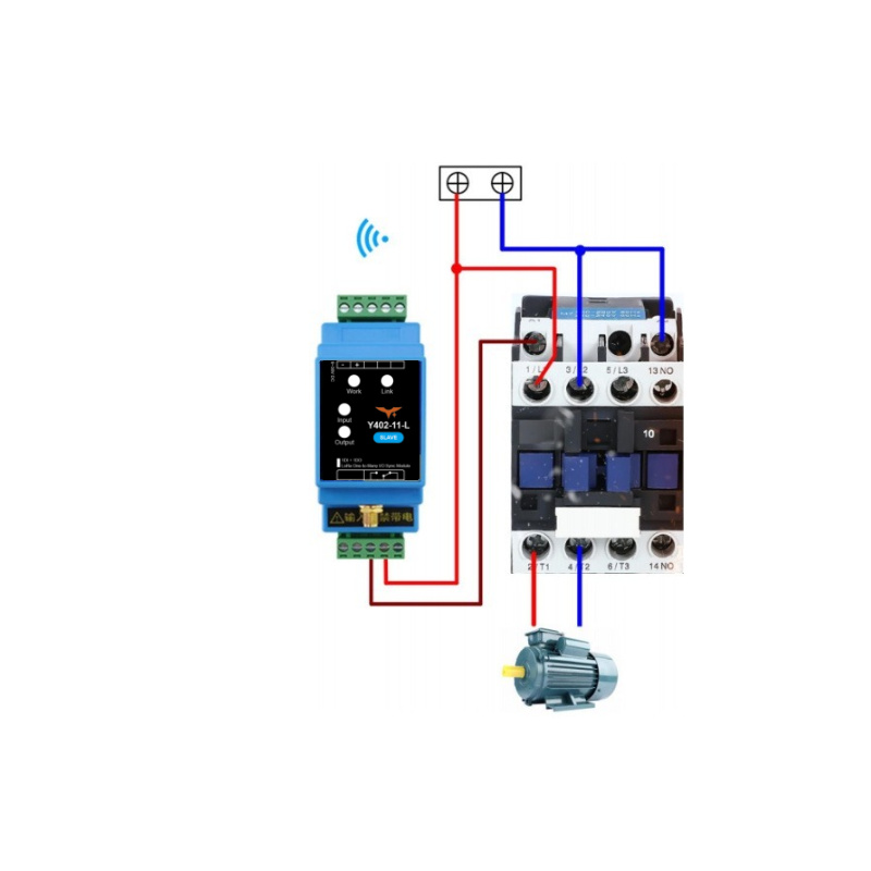 Output Connected to AC Contactor