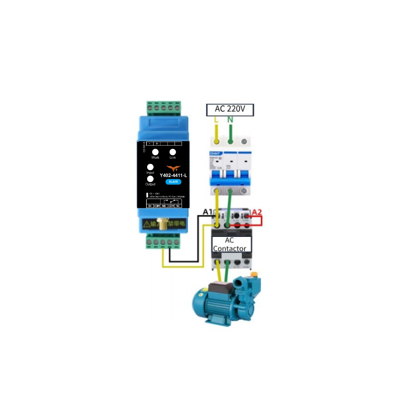 Output Connected to AC Contactor