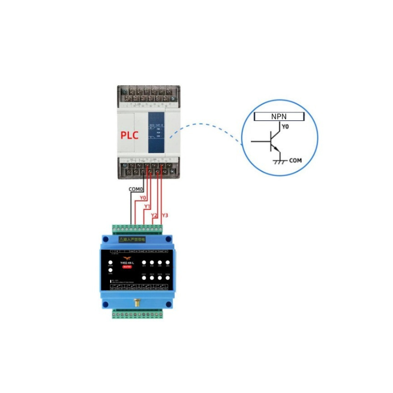 Wiring Diagram for NPN Sensors