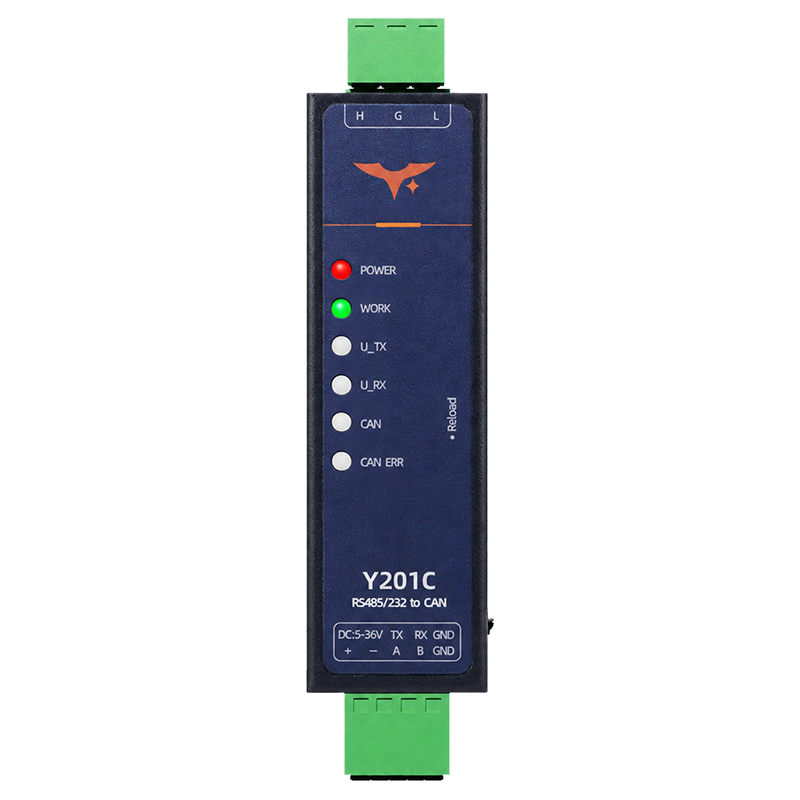 Y201C CAN-to-Serial Gateway
